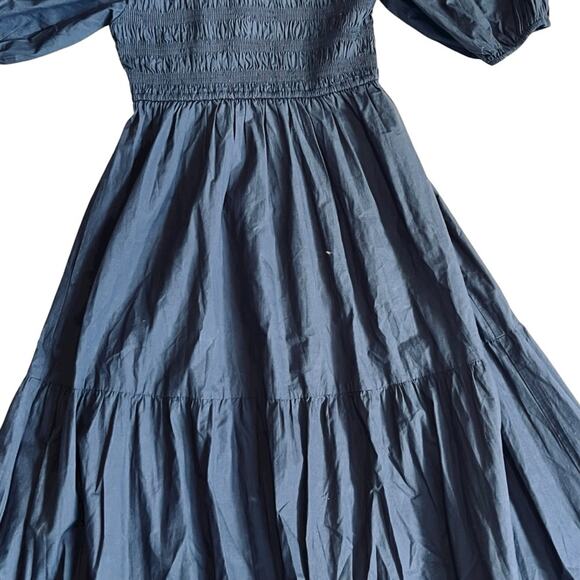 Cleobella x Catherine Schwarzenegger Women’s Sz XS Black Puff Sleeve Maxi Dress - Picture 6 of 14